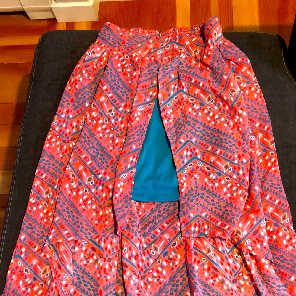 High low skirt